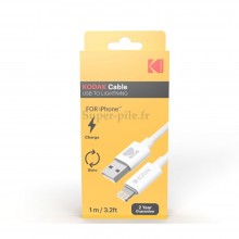 Cable apple lightning pour Iphone 5, Ipad 4,...