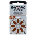 Piles auditives 312 - PR41 Rayovac Extra Advanced (blister de 8)