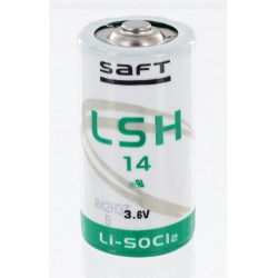 Pile lithium 3,6V Saft LSH14