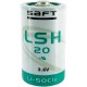 Pile lithium 3,6V Saft LSH20