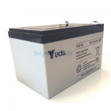 Batterie plomb 12V 12Ah Yucel