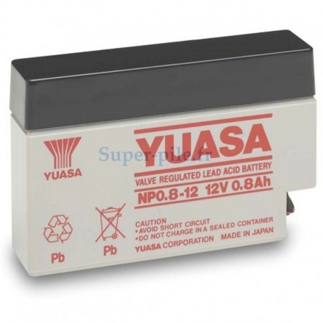 Batterie au plomb Yuasa 12V 0,8Ah Batterie au plomb Yuasa 12V 0,8Ah