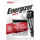 Piles alcalines AAA Energizer Max (blister de 4)