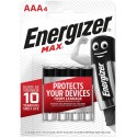 Piles alcalines AAA Energizer Max (blister de 4)