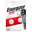 Pile lithium CR2016 Energizer (blister de 2)