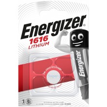 Pile lithium CR1616 Energizer (blister de 1)