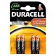Piles alcalines AAA Duracell Plus Power (blister de 4)