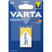 Pile alcaline 9V Varta Energy