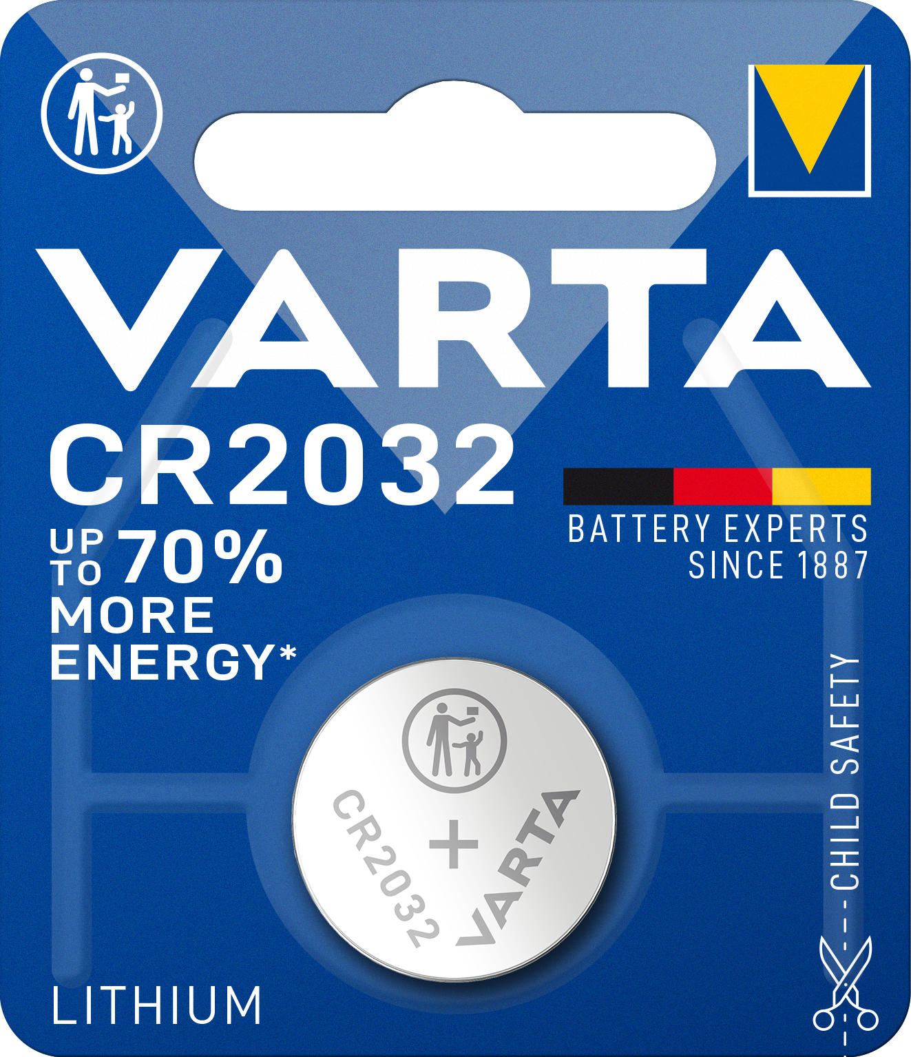 Super-pile: Pile lithium CR2032 Varta