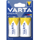 Piles alcalines LR20 Varta Energy (blister de 2)