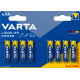 Super-pile: Piles alcalines AAA Varta Longlife Power (6+2 gratuites)
