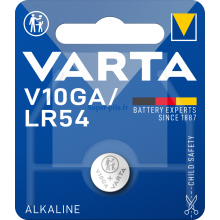 Pile alcaline LR54 - V10GA Varta (blister de 1)