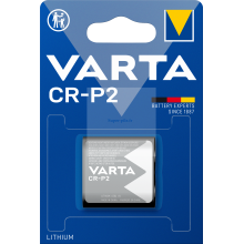 Pile lithium CR-P2 Varta (blister de 1)