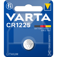 Pile lithium CR1225 Varta (blister de 1)