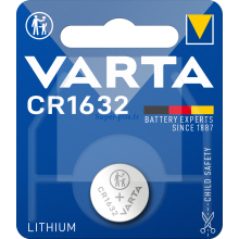 Pile lithium CR1632 Varta (blister de 1)