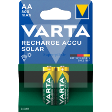 Piles rechargeables AA Varta 800mAh (blister de 2)