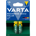 Piles rechargeables AA Varta 800mAh pour appareils solaires (blister de 2)