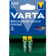 Piles rechargeables AAA Varta 800mAh pour téléphone sans fil