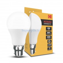 KODAK Ampoule LED B22 9W 4000°K (806 lumens)