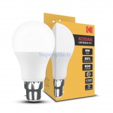 KODAK Ampoule LED B22 9W 2700°K (806 lumens)