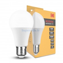 KODAK Ampoule LED E27 12W 2700°K (1055 lumens)