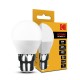 KODAK Ampoule sphérique LED B22 5W 2700°K (450 lumens)